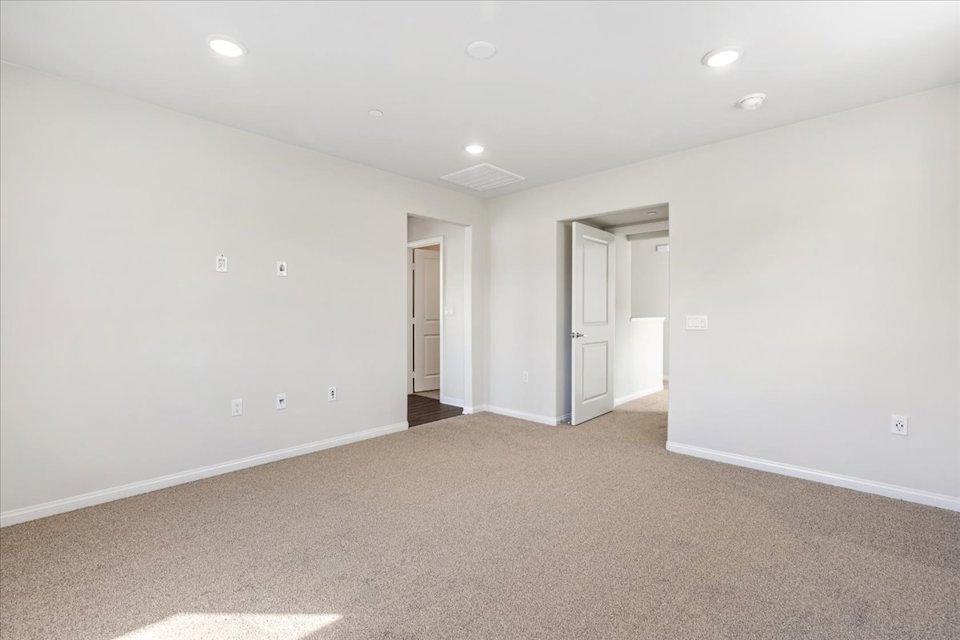A room with white walls.