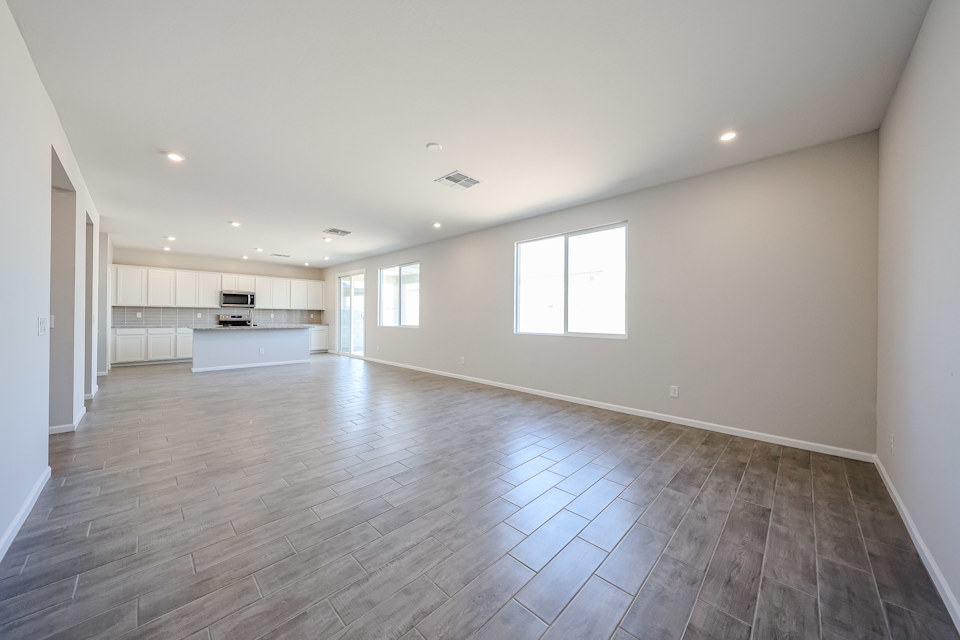 A large empty room.