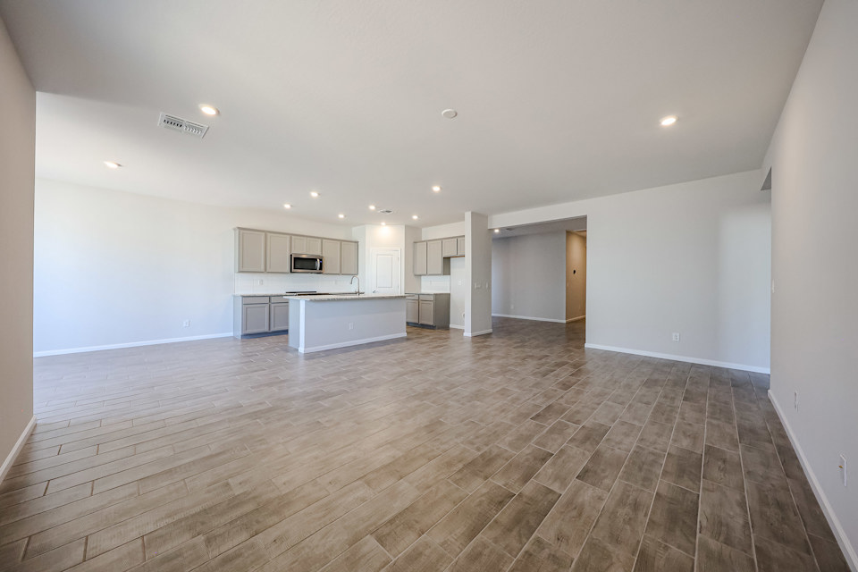 A large empty room.