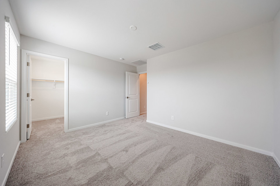 A room with white walls.