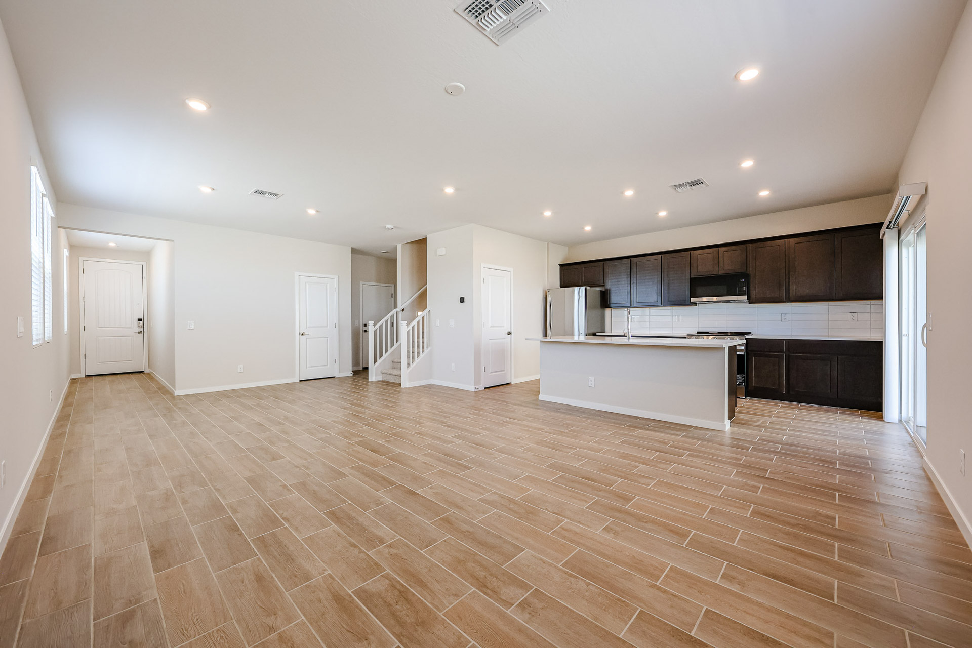 A large empty room.