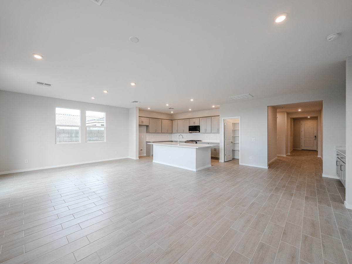 A large empty room.
