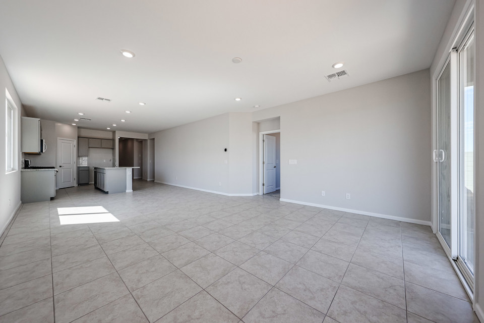 A large empty room.