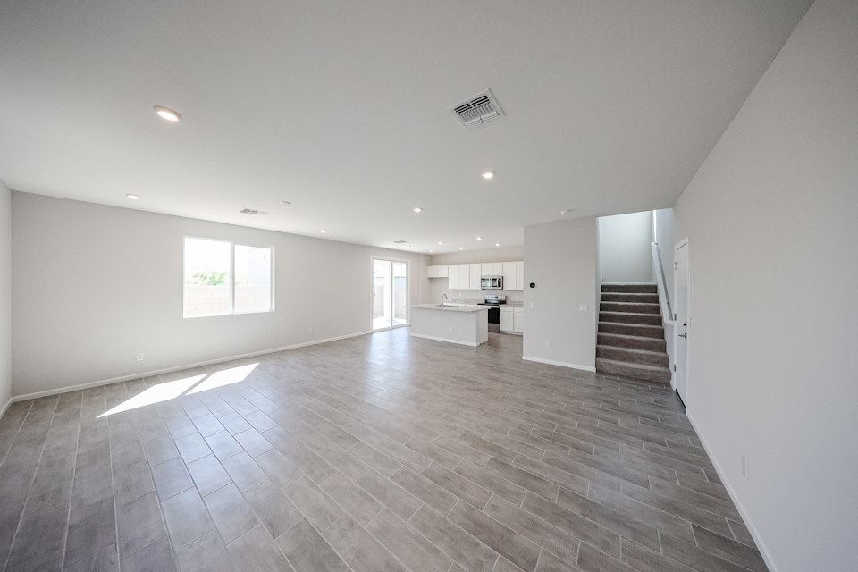 A large empty room.