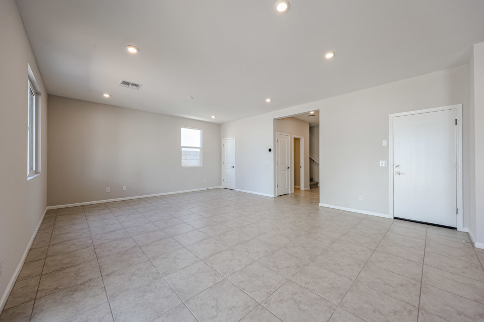 A large empty room.