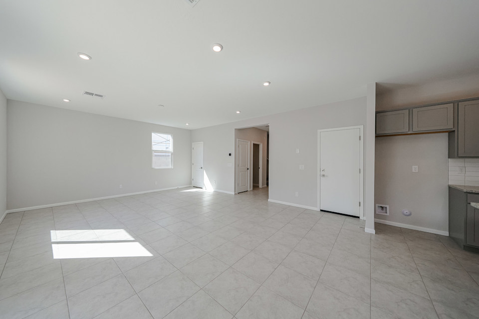 A large empty room.