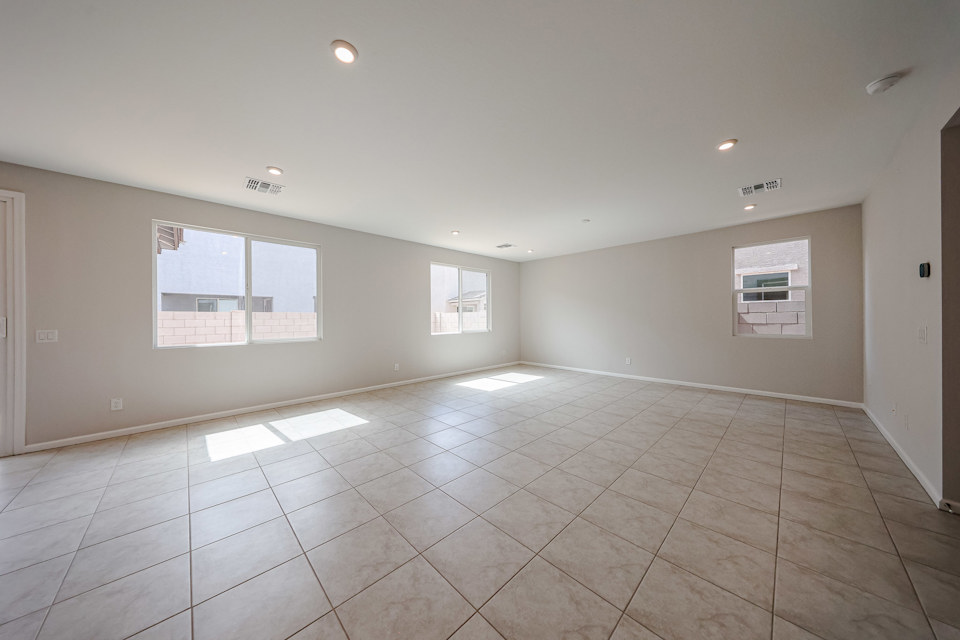 A large empty room.