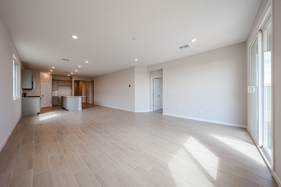 A large empty room.