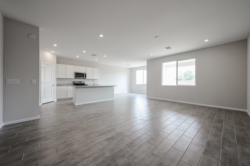 A large empty room.