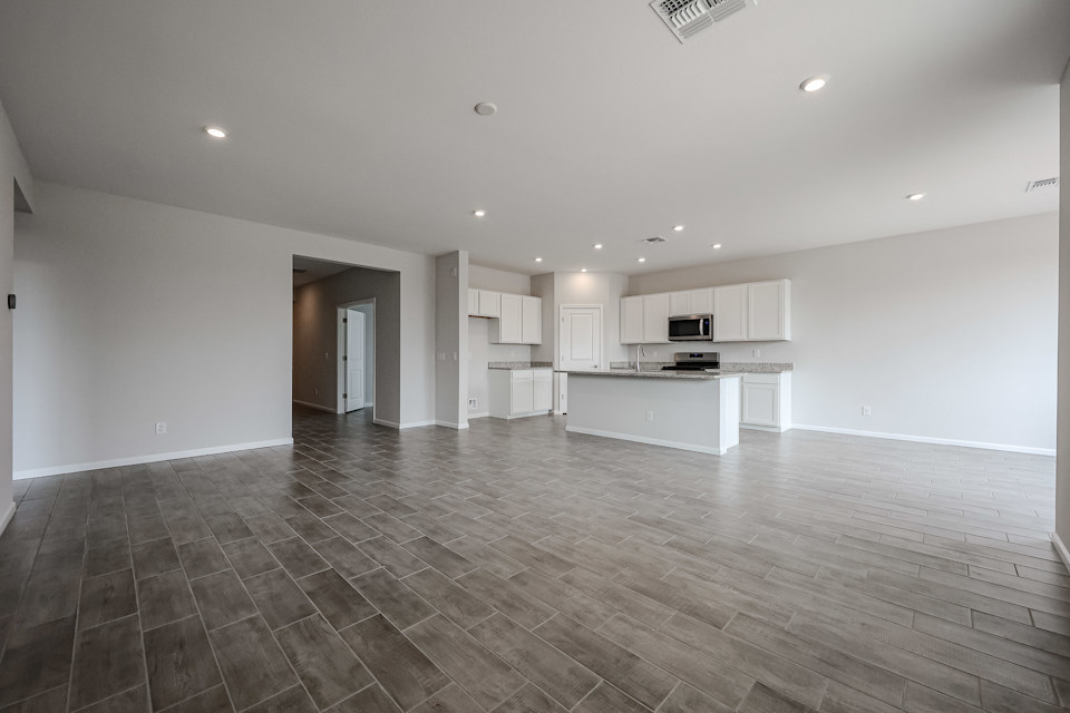 A large empty room.