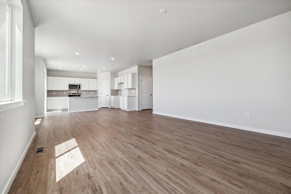 A large empty room.