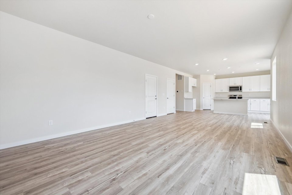 A large empty room.