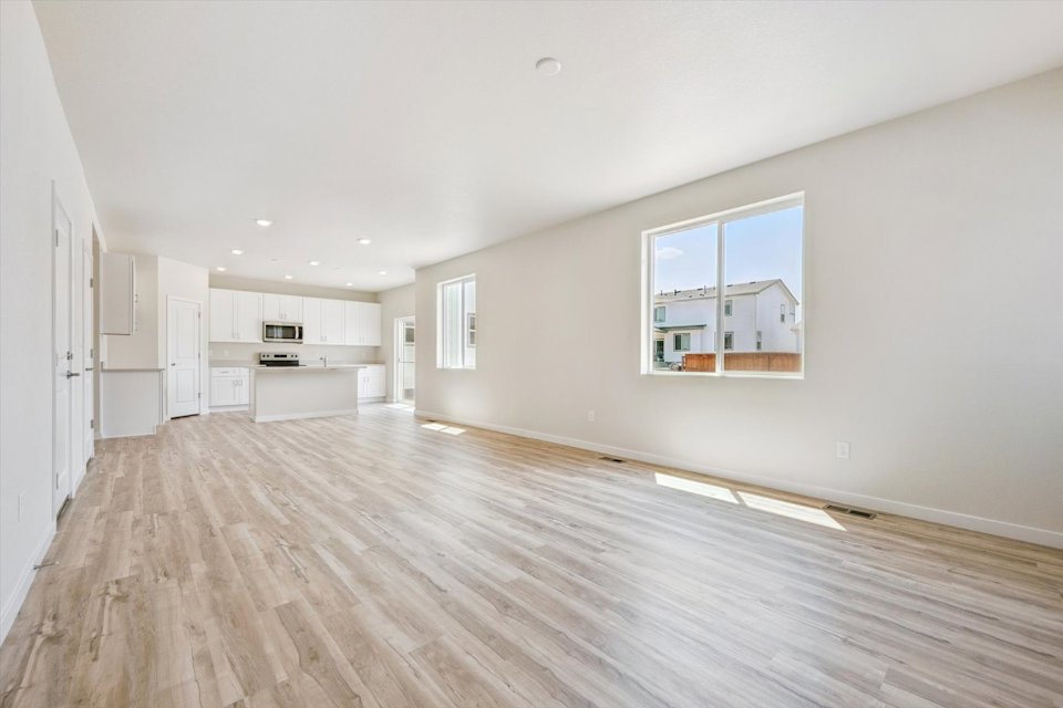 A large empty room.