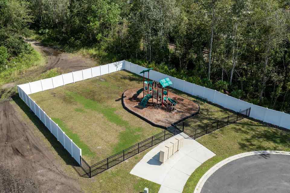 A small water park.