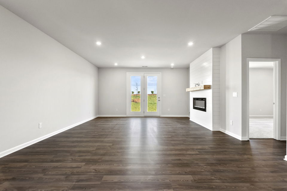 A large empty room.