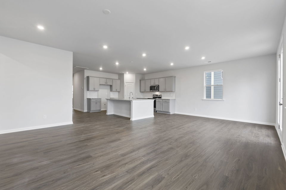 A large empty room.