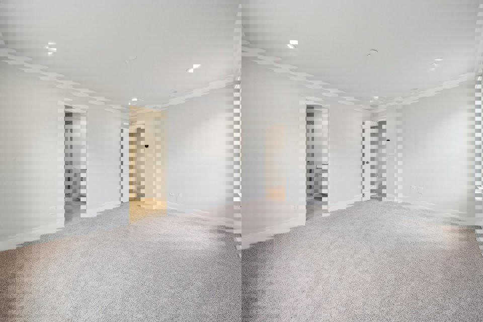 A large empty room.