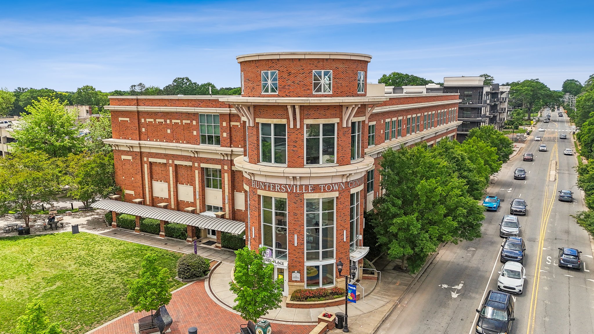 Huntersville Town Center in NC