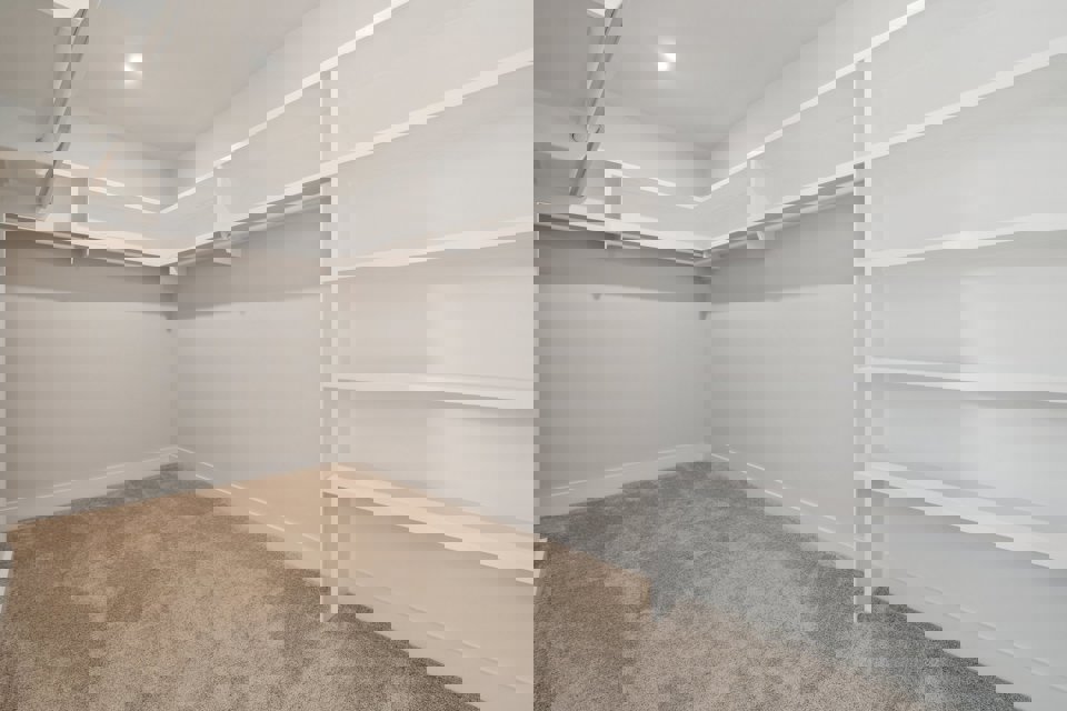 A white room with white walls.