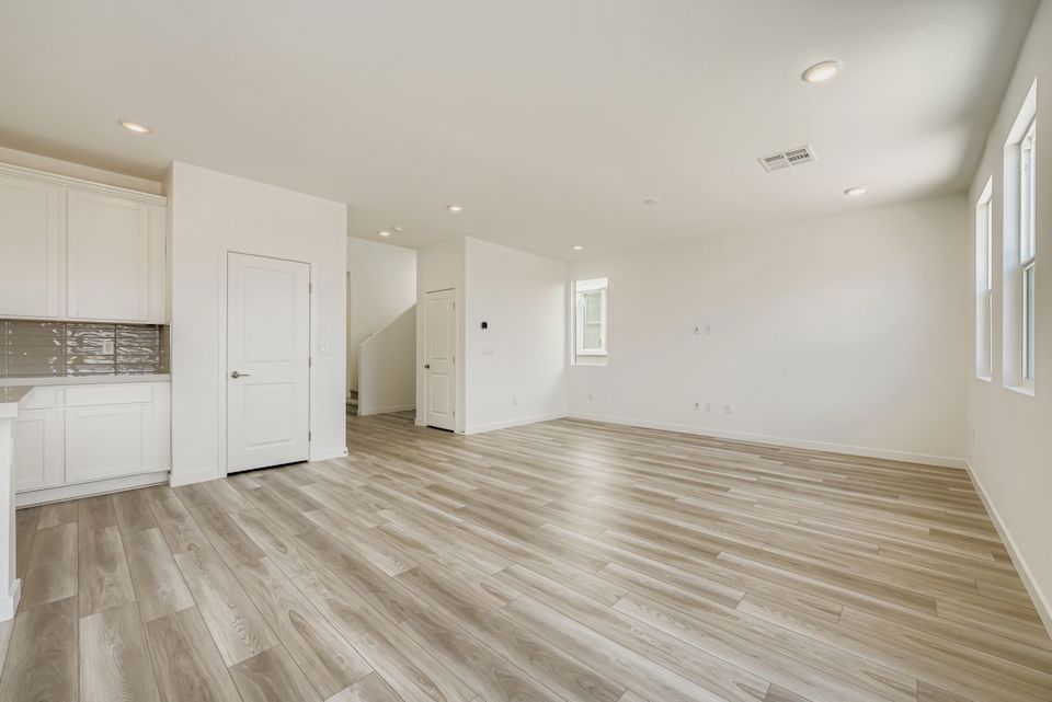 A large empty room.