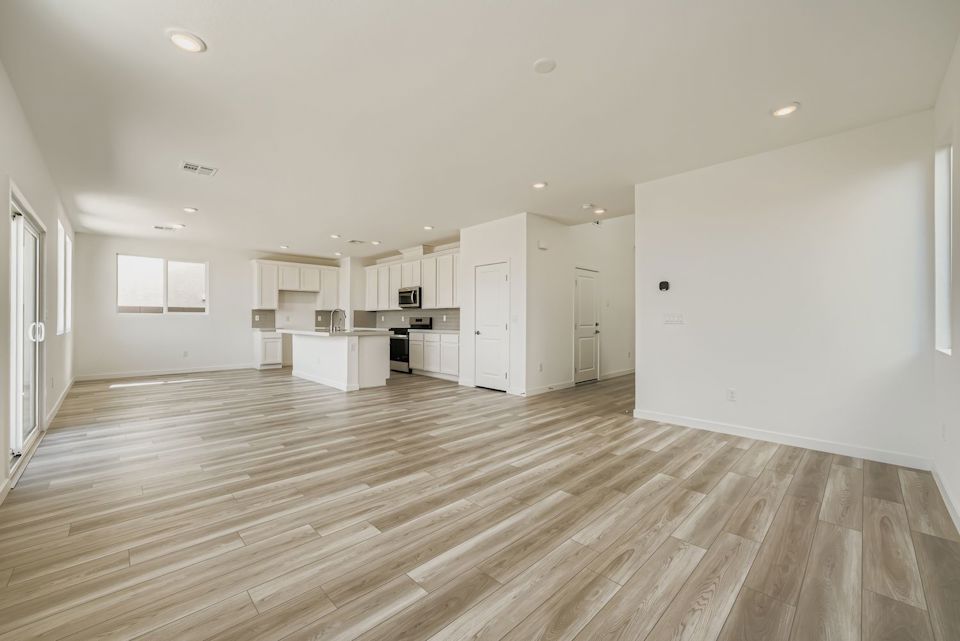 A large empty room.