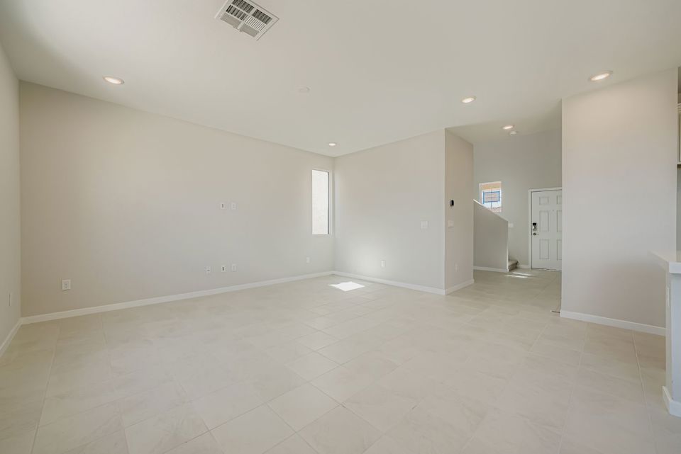 A large empty room.