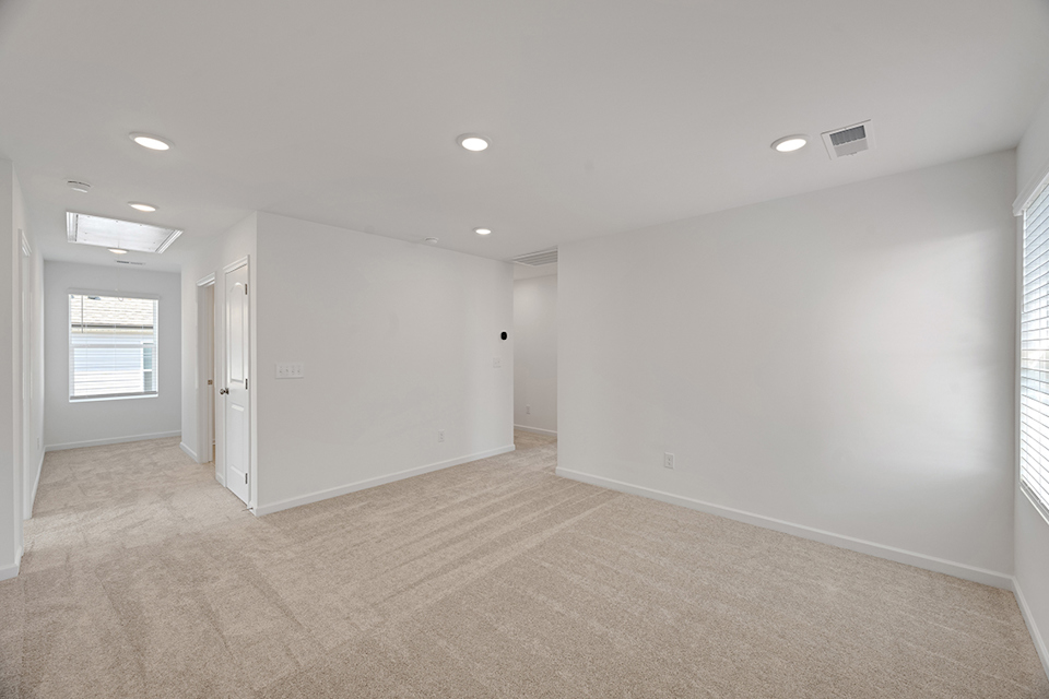 A large empty room.