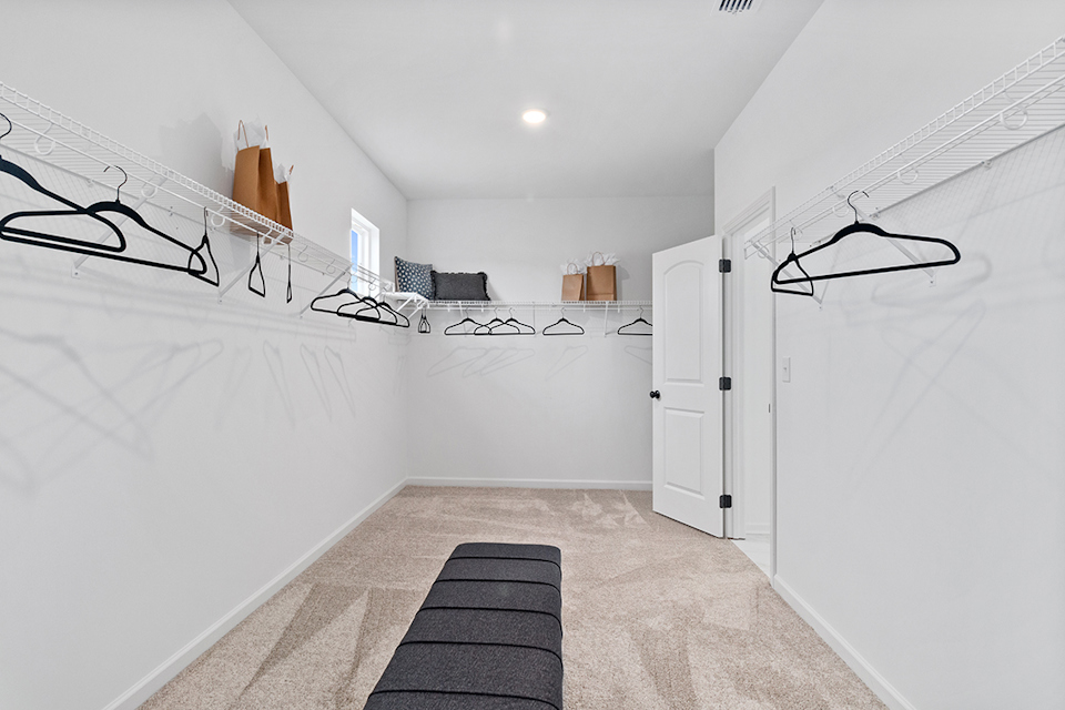 A room with white walls.
