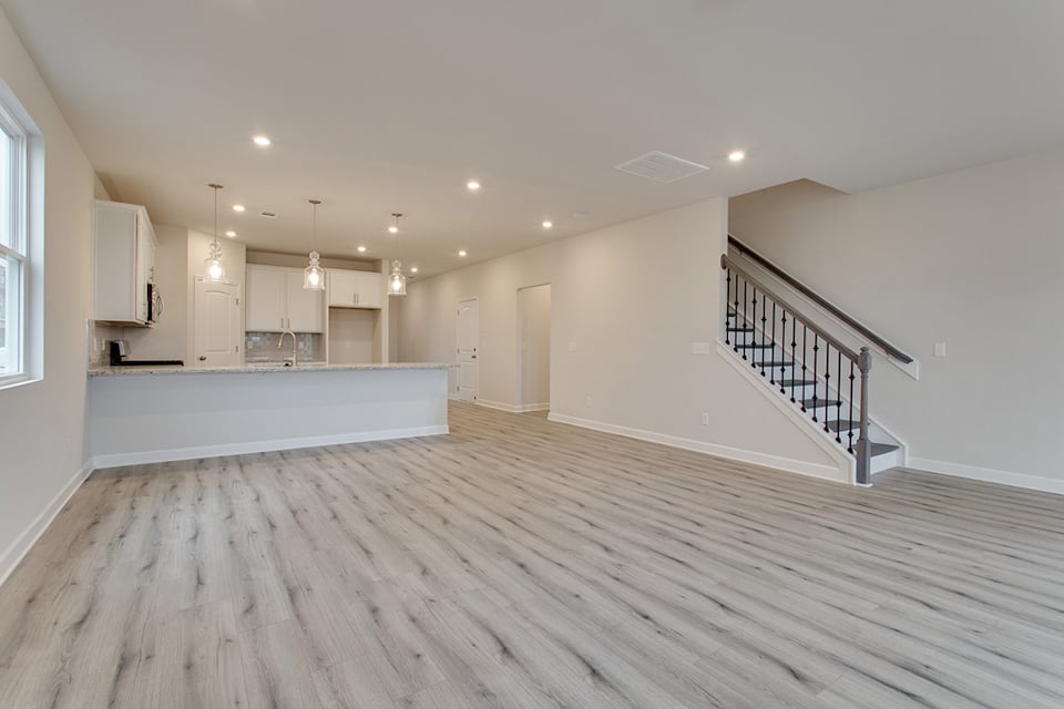 A large empty room.