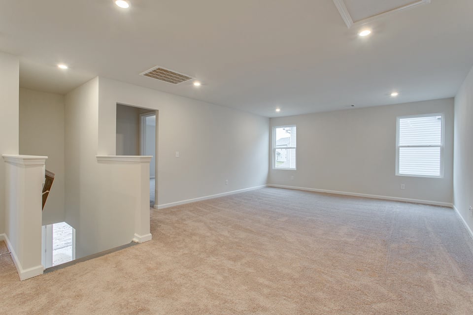 A large empty room.