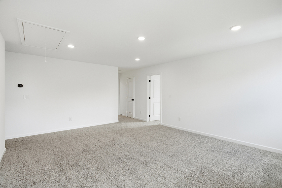 A room with white walls.