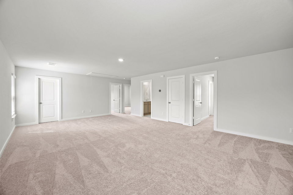 A large empty room.