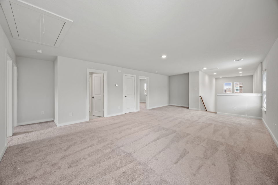 A large empty room.