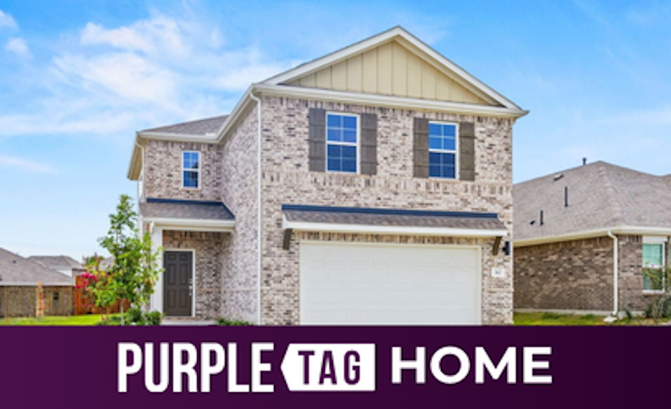 A house with a garage.