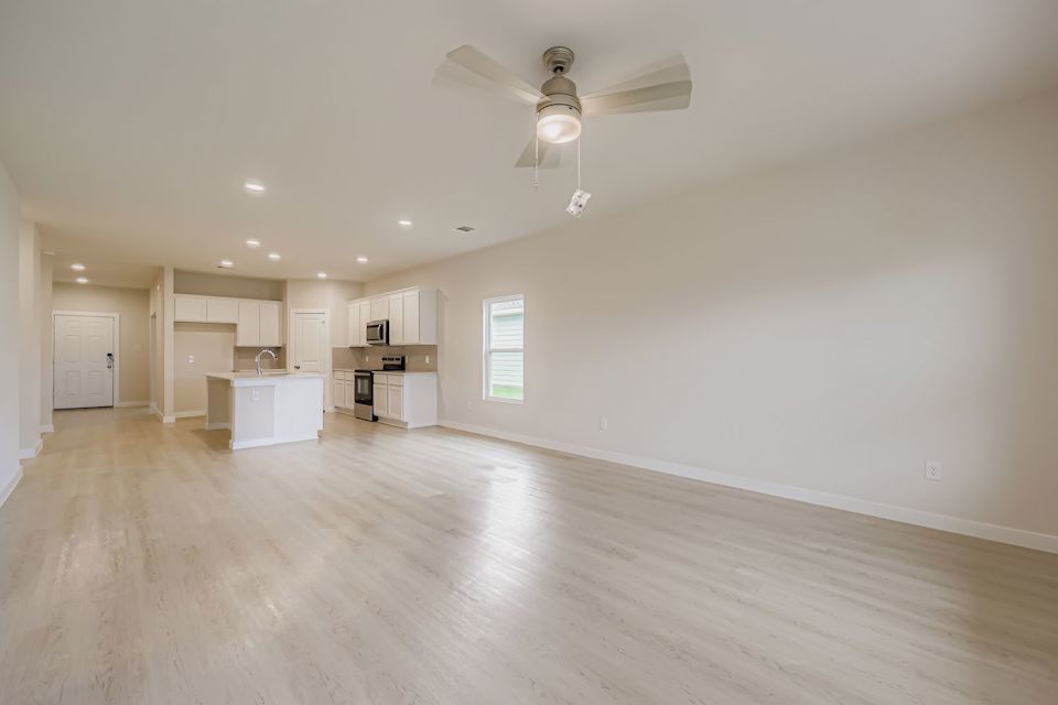 A large empty room.
