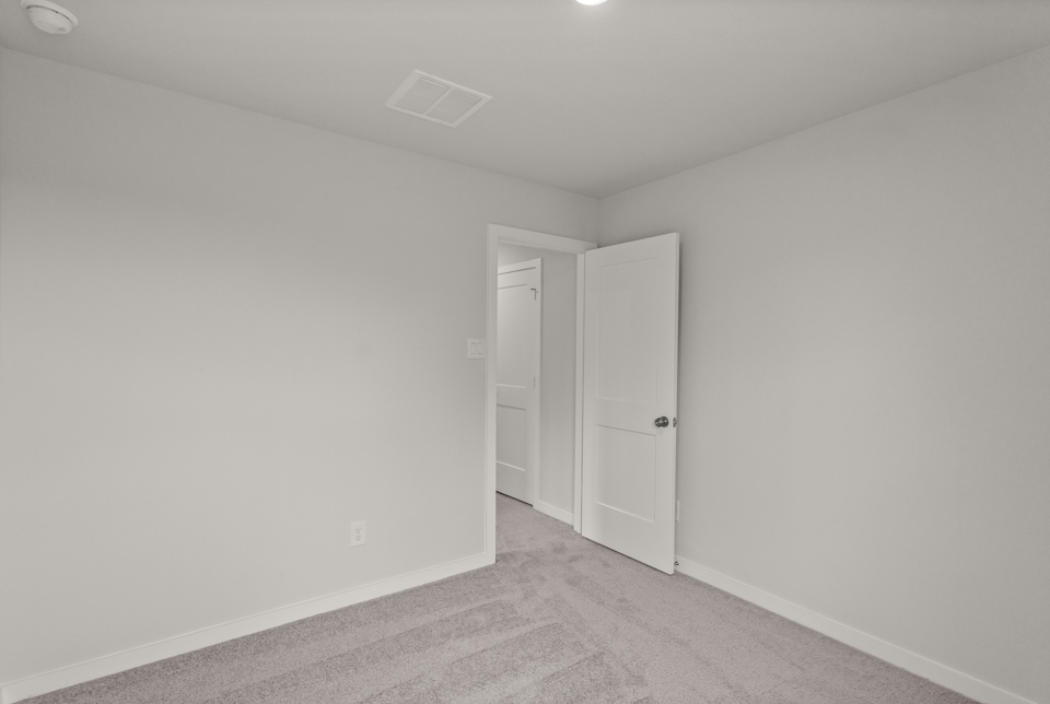 A room with white walls.
