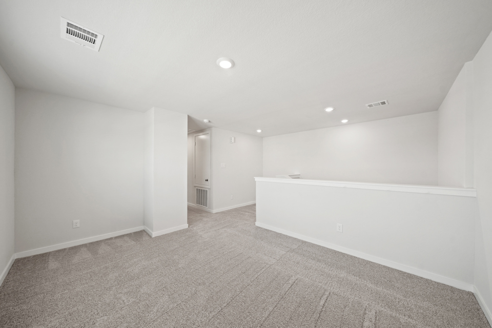A large empty room.
