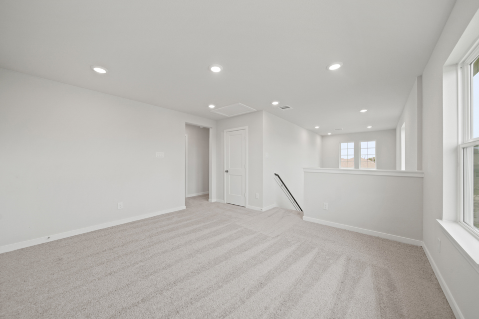 A large empty room.