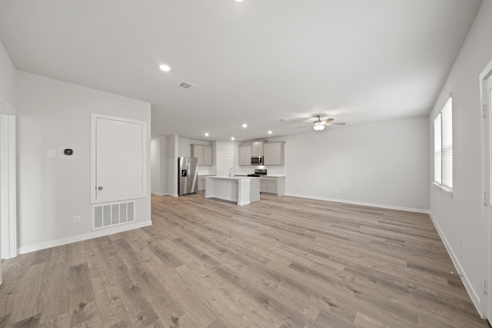 A large empty room.
