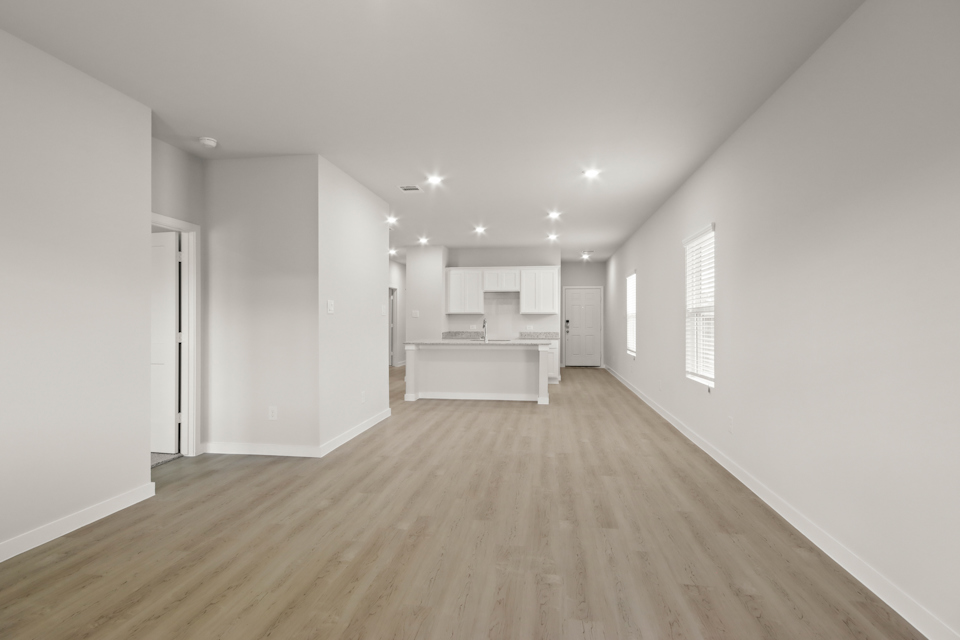 A large empty room.