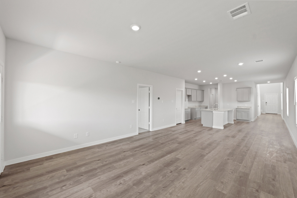 A large empty room.