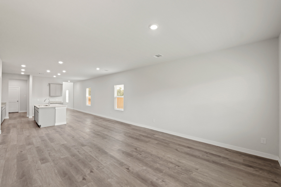 A large empty room.