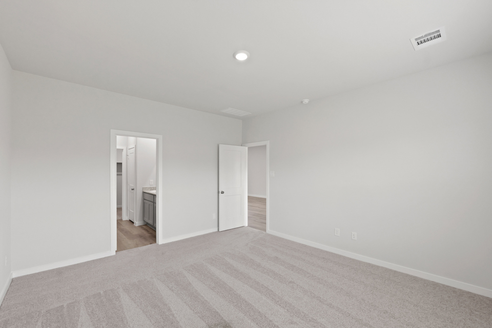 A room with white walls.