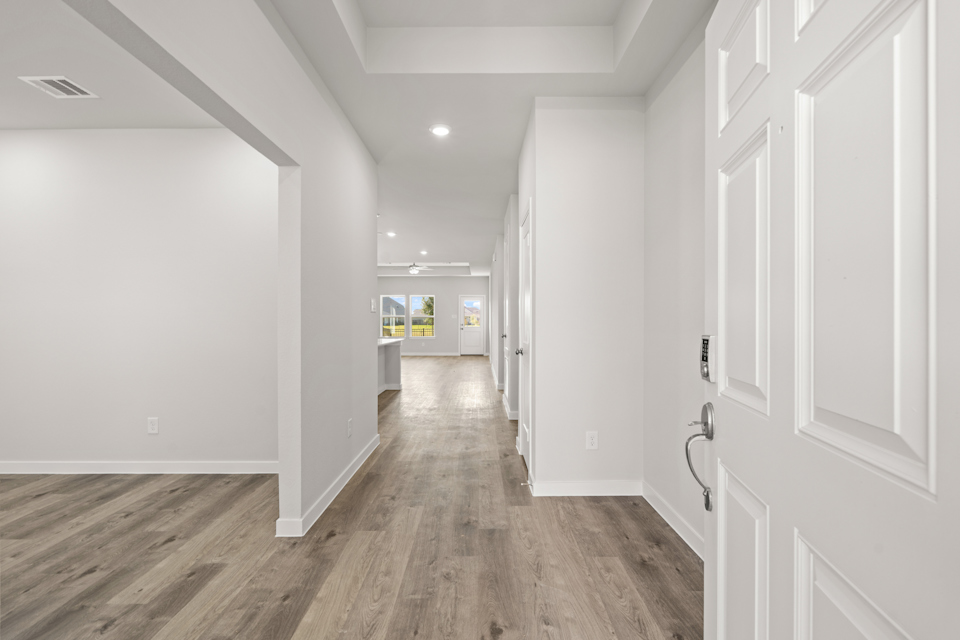 A room with white walls.
