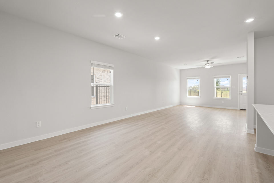 A large empty room.