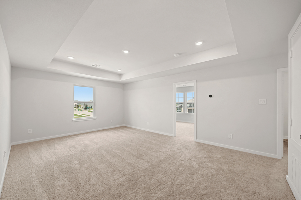 A large empty room.