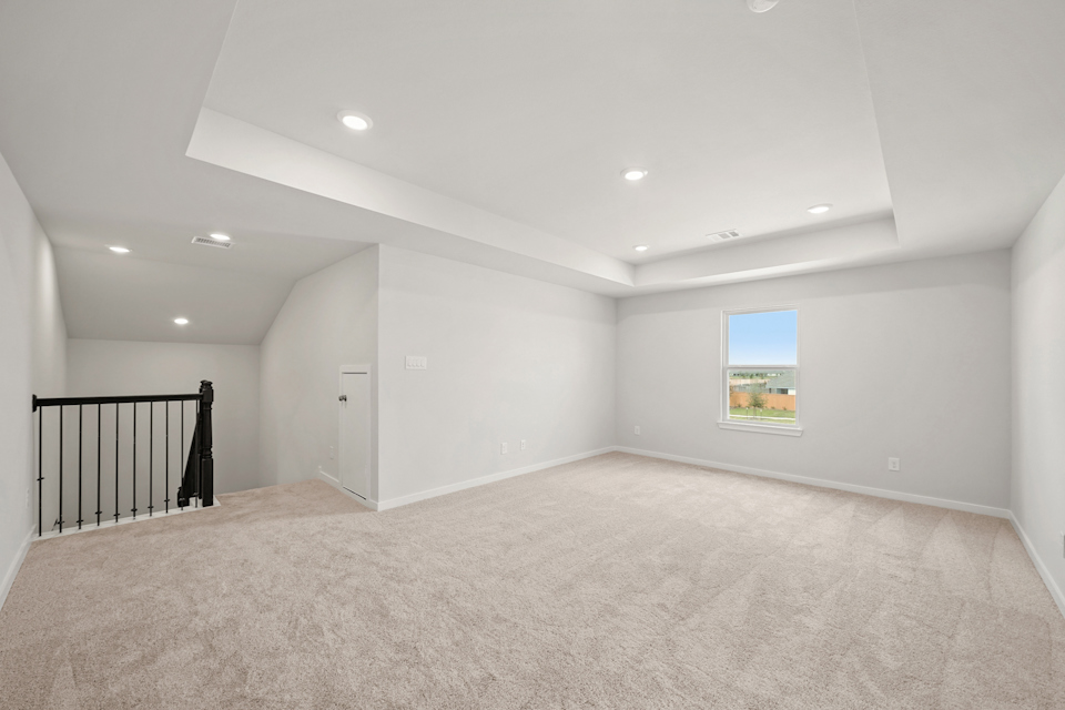 A large empty room.