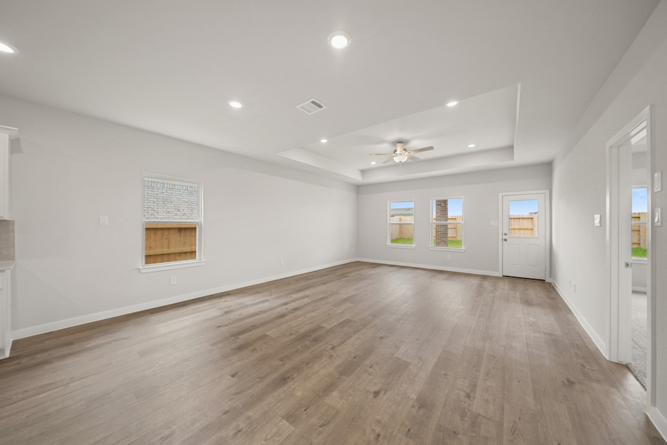 A large empty room.