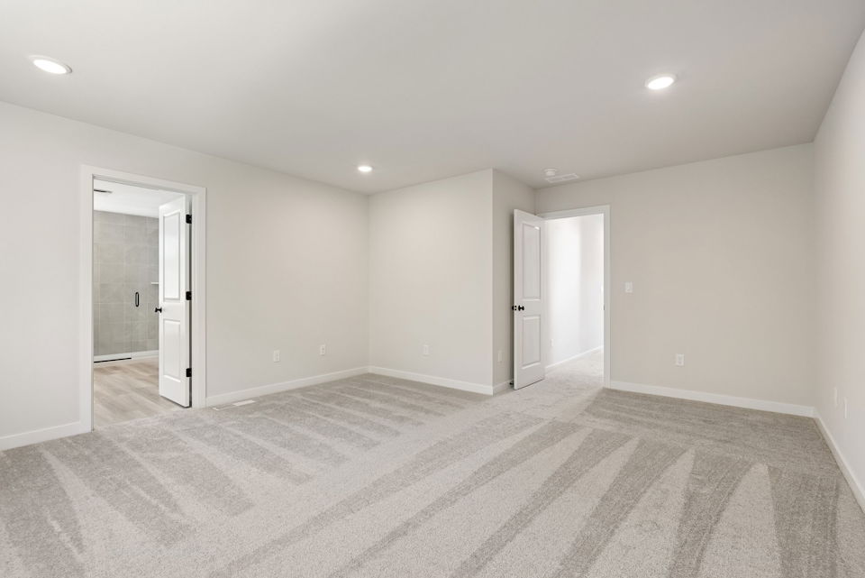 A large empty room.
