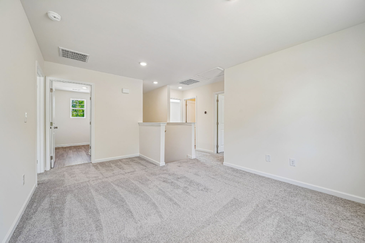 A room with white walls.